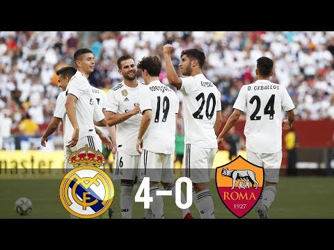 Real Madrid vs Roma 4-0 – All Goals & Extended Highlights – Last Matches HD