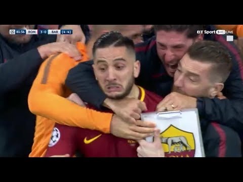 AS Roma vs Barcelona 3-0 – CRAZIEST REACTIONS – 10/04/2018