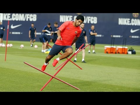 FC Barcelona’s evening training session (21/07/16): Workout at the Ciutat Esportiva