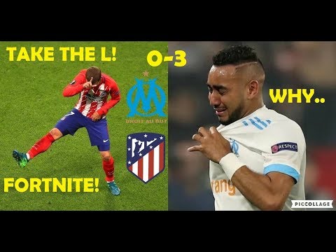 MARSEILLE VS ATLETICO MADRID 0-3 EUROPA LEAGUE FINAL 2018 (REACTIONS)