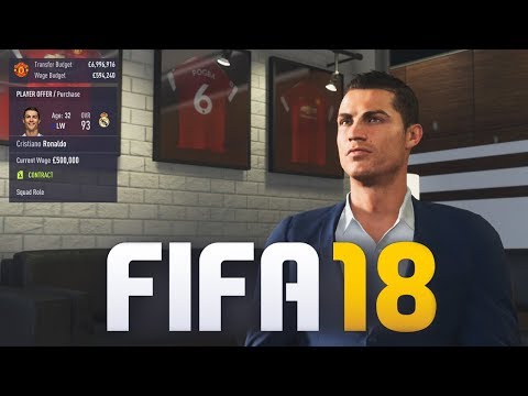 SIGNING RONALDO & MESSI IN FIFA 18 CAREER MODE!