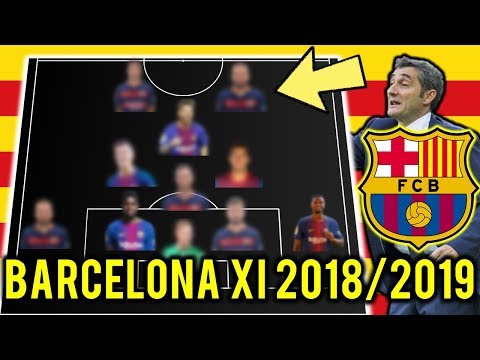 FC Barcelona Possible Line Up XI 2018/2019 Ft Messi, Thiago, Lenglet