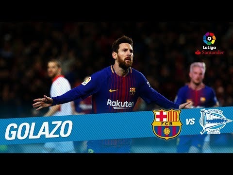 Golazo de Messi (2-1) FC Barcelona vs Deportivo Alavés