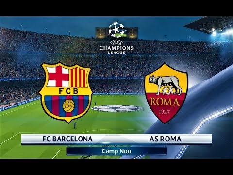 Barcelona vs Roma | UEFA Champions League 2018 | PES 2018 Gameplay HD