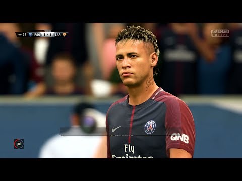 FIFA 18 | PSG vs FC Barcelona – Parc des Princes (Full Gameplay)