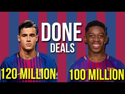 Barcelona to sign Coutinho and Dembele confirmed ,  Man UTD  wants Thomas Lemar | Transfer News 2017