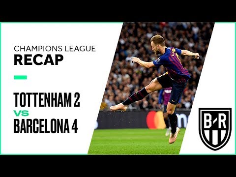 Tottenham vs Barcelona Champions League Group Stage FULL Match Highlights: 2-4