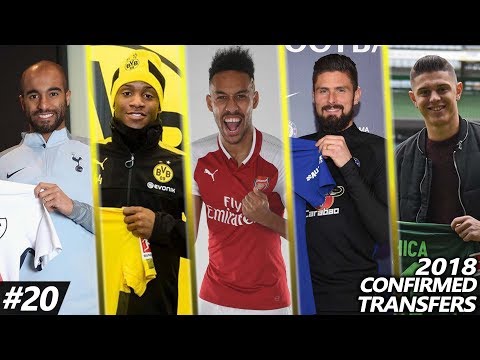 Latest Transfer News 2018 #20 – Confirmed transfers Deadline day Ft. Aubameyang, Moura, Batshuayi…