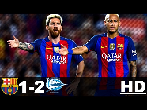 Barcelona vs Alaves 1-2 – All Goals & Extended Highlights – La Liga 10/09/2016 HD