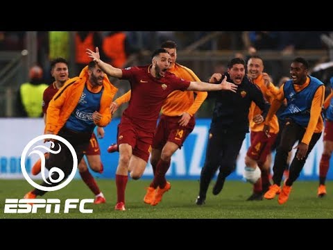 Barcelona crashes out of Champions League with stunning 3-0 loss to Roma | ESPN FC