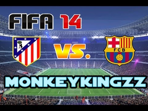 FIFA14 / Atletico Madrid  vs. Fc Barcelona / Live / Mini-Turnier