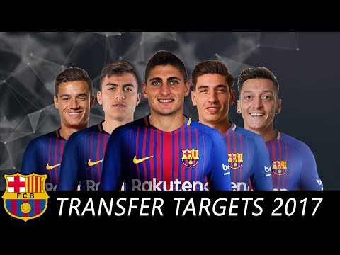 FC Barcelona – Top 10 Transfer Targets summer 2017