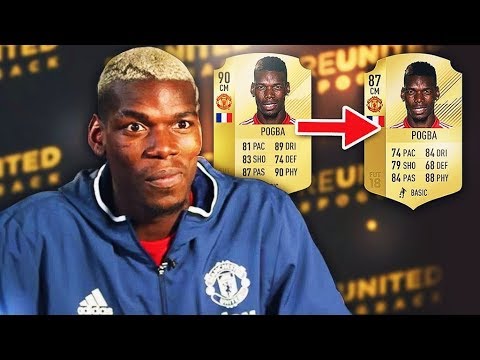 What Football Players RATED themselves VS their ACTUAL RATING (Fifa 18 Official Ratings)