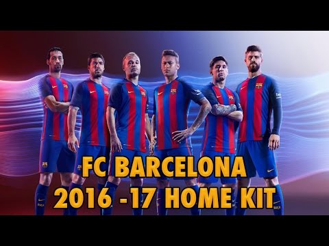 FC Barcelona 2016-2017 Home Kit (Official)