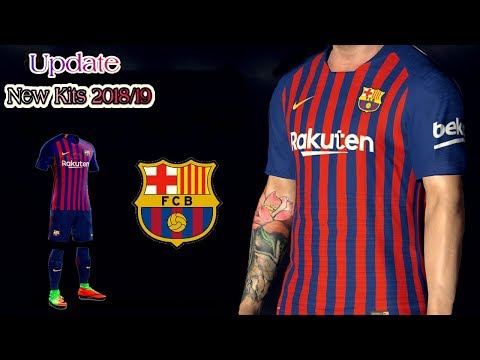 [New] Create Barcelona Team ★ 2018/19 Kits Logo & Players ★ Dream League Soccer 2018
