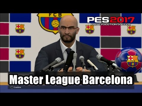 PES 2017 Master League FC Barcelona Transfer