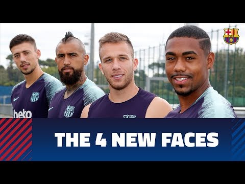 FC Barcelona’s four new faces for 2018/19 season