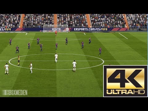 FIFA 18 Real Madrid vs Barcelona El Clasico 4K (Xbox One, PS4, PC)