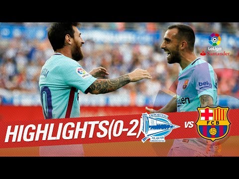 Resumen de Deportivo Alavés vs FC Barcelona (0-2)