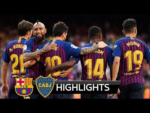 Barcelona vs Boca Juniors 3-0 – All Goals & Extended Highlights – Gamper Trophy – 15/08/2018 HD
