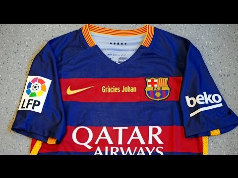 FC Barcelona’s El Clásico jersey to commemorate Cruyff