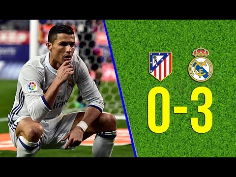 Atlético Madrid vs Real Madrid 0-3 – All Goals & Extended Highlights -19/11/2016 HD