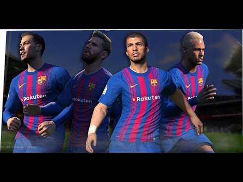 FIFA 18 | OFFICIAL FC BARCELONA HOME KITS 2017/18 !!