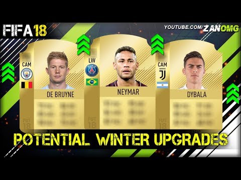 FIFA 18 | POTENTIAL WINTER UPGRADES PREDICTION!! | FT. NEYMAR, DYBALA, DE BRUYNE…etc #2