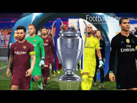 PES 2018 | UEFA Champions League Final | Real Madrid vs FC Barcelona | Gameplay PC