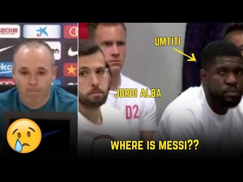 Players Reaction To Andres Iniesta Departure From Barcelona | ft. Messi, Sergio Ramos, Zidane