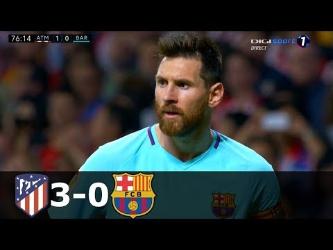 Atletico Madrid vs FC Barcelona 3-0 Goals and Highlights with English Commentary (La Liga) 2018-19