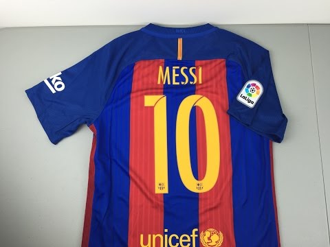 2016/2017 FC Barcelona Replica Home Jersey Review [4K]