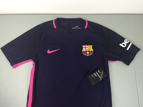 2016/2017 FC Barcelona Authentic Away Jersey Review [4K]