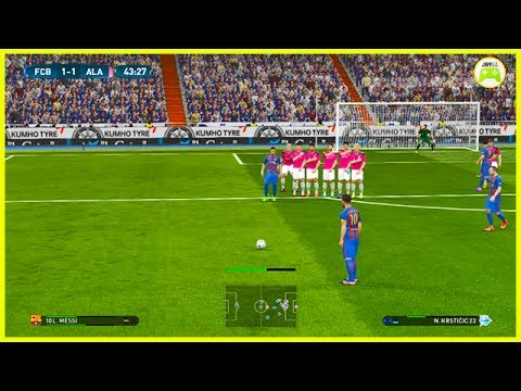 PES 2017 – BARCELONA VS ALAVES Copa Del Rey Final – Gameplay PC