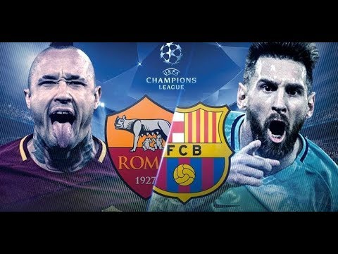 Roma vs Barcelona 10/04/2018 Champions league 2018 | PES 2018 Simulación