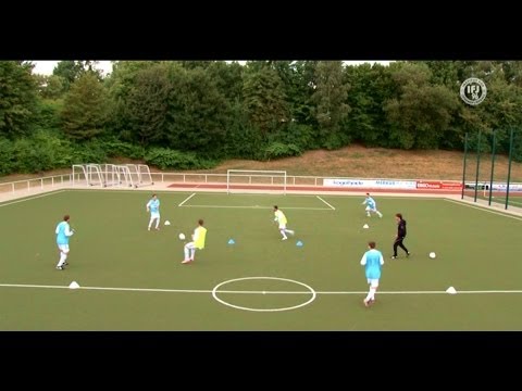 How to learn passing like FC Barcelona: 19 Variations in the 6-Cone-Drill