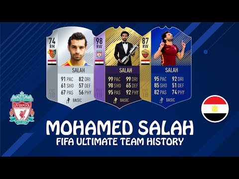 MOHAMED SALAH | FIFA ULTIMATE TEAM HISTORY | FIFA 14  – FIFA 18