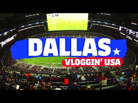 FC BARCELONA MATCH AT AT&T STADIUM VLOG  | Vloggin’ USA