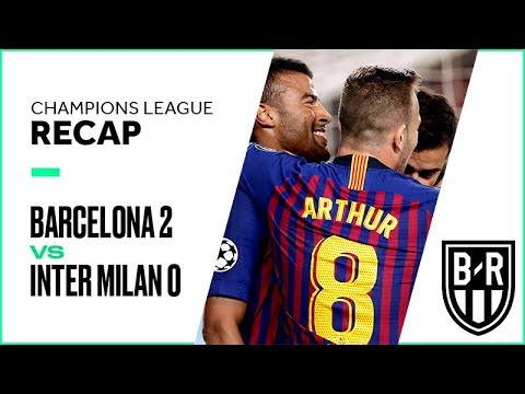 Barcelona vs. Inter Milan Champions League Group Stage FULL Match Highlights: 2-0