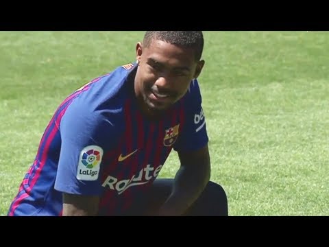 Malcom FC Barcelona Presentation (26/7/18) HD