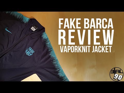 Fake Nike Fc Barcelona 18/19 Jacket + Trackpants – Vaporknit Style