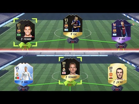 EL NUEVO MADRID & NUEVO BARÇA 2018 **FICHAJES** FIFA 18