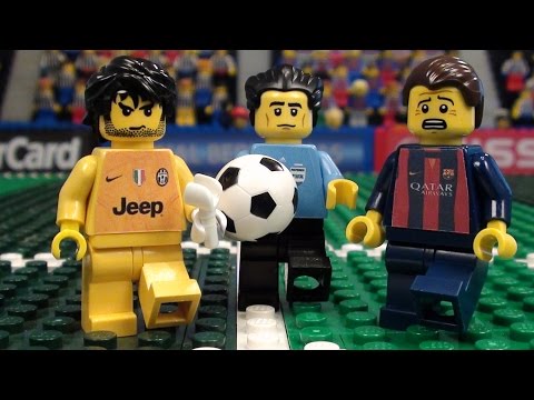 Champions League Final 2015 in LEGO (Juventus v Barcelona)