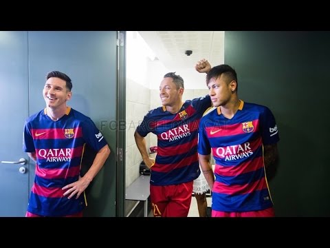 FC Barcelona first team photo shoot (season 2015/16)