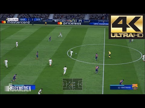 FIFA 19 4K 60 FPS Amazing Realism LIVE Broadcast Camera Barcelona vs Juventus