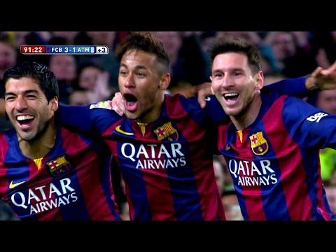 Neymar vs Atletico Madrid Home HD 1080i (11/01/2015) by MNcomps