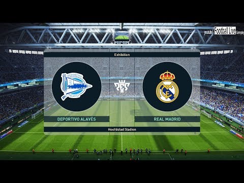 PES 2019 | Alaves vs Real Madrid | Full Match & Amazing Goals | Gameplay PC