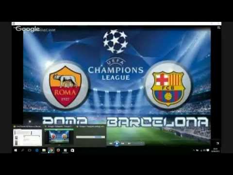 Live Stream : AS Roma vs Barcelona FULL MATCH hd Champions League 16/09/2015