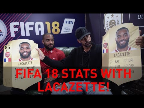 Discussing Alexandre Lacazette’s FIFA 18 stats