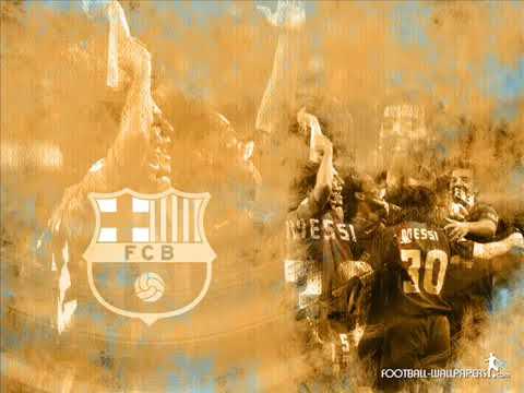 FC Barcelona song with Lyrics Anthem  (English-catalan